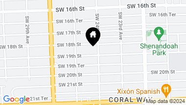 Map of 2431 SW 19th Street, Miami FL, 33145