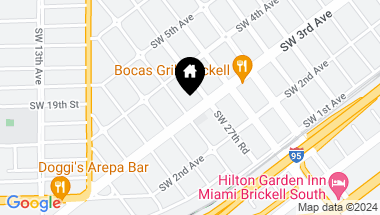Map of 2730 SW 3rd Ave # 202N, Miami FL, 33129