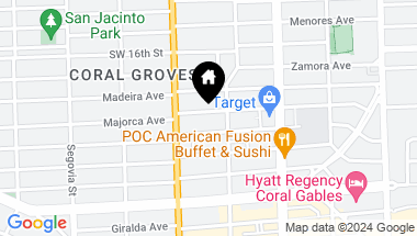 Map of 318 Majorca Ave # 202, Coral Gables FL, 33134