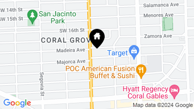 Map of 343 Majorca Ave # 308, Coral Gables FL, 33134