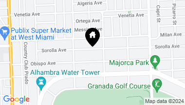 Map of 1216 Sorolla Ave, Coral Gables FL, 33134