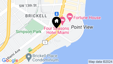 Map of 99 SE 5 street # 6402, Miami FL, 33131