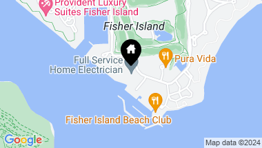 Map of 2031 Fisher Island Dr # 2031, Miami Beach FL, 33109