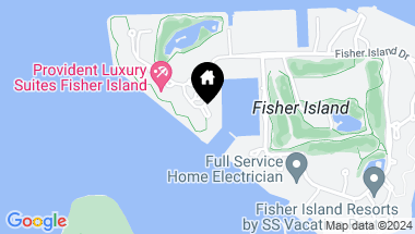 Map of 1003 Fisher Island Dr, Fisher Island FL, 33109