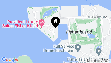 Map of 4512 Fisher Island Dr # 4512, Miami Beach FL, 33109