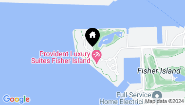 Map of 7046 Fisher Island Dr # 7046, Miami Beach FL, 33109