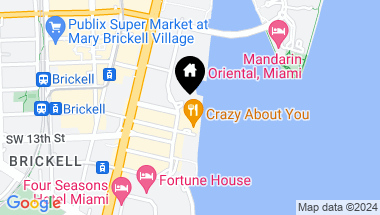 Map of 1111 Brickell Bay Dr # 2206, Miami FL, 33131