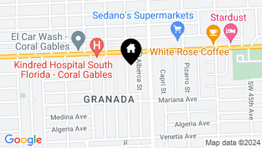 Map of 833 Granada Groves Ct, Coral Gables FL, 33134