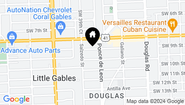 Map of 218 Antiquera Ave, Coral Gables FL, 33134