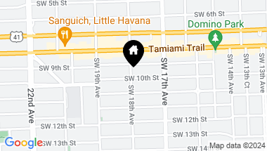 Map of 927 SW 18th Ave, Miami FL, 33135
