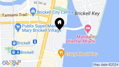 Map of 825 Brickell Bay Dr # 344, Miami FL, 33131