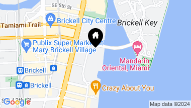 Map of 825 Brickell Bay Dr # 1043, Miami FL, 33131