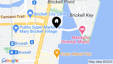 Map of 801 Brickell Bay Dr # 1567, Miami FL, 33131