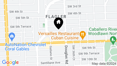 Map of 26 Veragua Ave, Coral Gables FL, 33134