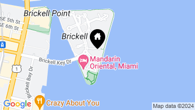 Map of 770 Claughton Island Dr # 1214, Miami FL, 33131