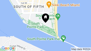Map of 100 S Pointe Drive Unit: PH2, Miami Beach FL, 33139