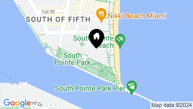 Map of 100 S Pointe Dr Unit: 3602 #3603/3604, Miami Beach FL, 33139