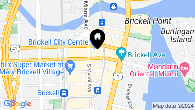 Map of 788 Brickell Plaza # 1002, Miami FL, 33131