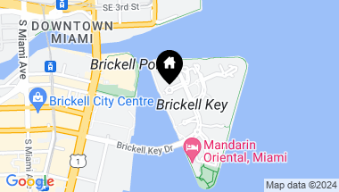 Map of 701 Brickell Key Blvd # 02 Unit: PH-02, Miami FL, 33131