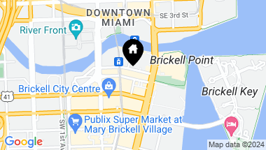 Map of 55 SE 6th St # 1200, Miami FL, 33131
