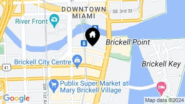 Map of 75 SE 6th St # 201, Miami FL, 33131