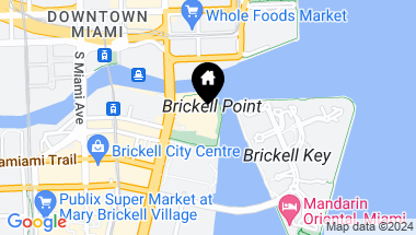 Map of 465 Brickell Ave # 5302, Miami FL, 33131