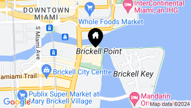 Map of 465 Brickell Ave # 5201, Miami FL, 33131