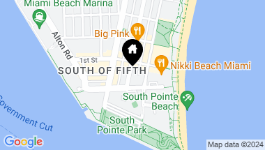 Map of 61 Collins Ave # 402, Miami Beach FL, 33139