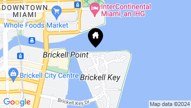 Map of 900 Brickell Key Blvd Unit: PH3401, Miami FL, 33131