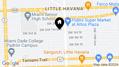 Map of 2237 SW 3rd St, Miami FL, 33135