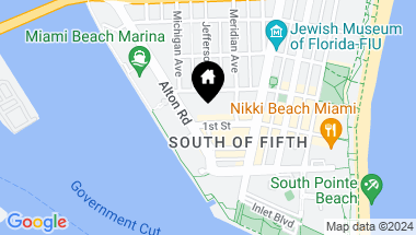 Map of 145 Jefferson Ave # 445, Miami Beach FL, 33139