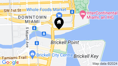 Map of 200 Biscayne Boulevard Way # 5401 Unit: PH-5401, Miami FL, 33131
