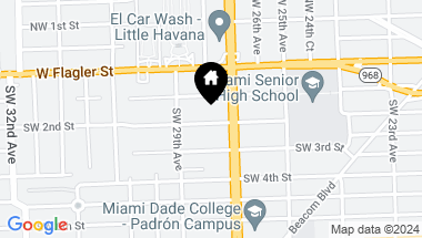 Map of 2735-2737 SW 2nd St, Miami FL, 33135