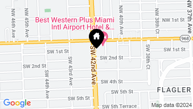 Map of 147 SW 42, Miami FL, 33196