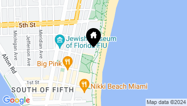 Map of 321 Ocean Dr PH, Miami Beach FL, 33139