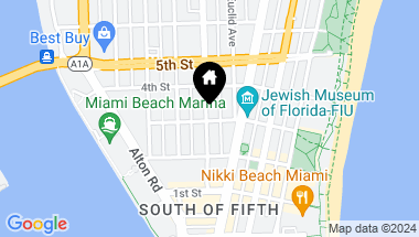 Map of 311 Meridian Ave # 202, Miami Beach FL, 33139
