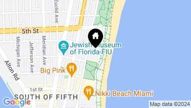 Map of 335 Ocean Dr # 237, Miami Beach FL, 33139