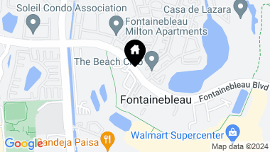 Map of 9460 Fontainebleau Blvd # 424, Miami FL, 33172