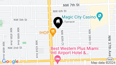 Map of 4075 NW 3rd St, Miami FL, 33126