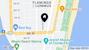 Map of 638 6th St, Miami Beach FL, 33139