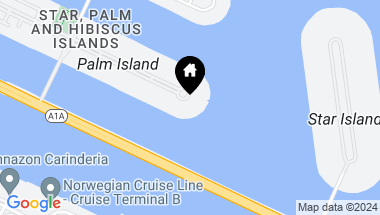 Map of 10 PALM AVENUE, Miami Beach FL, 33139