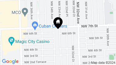 Map of 600 NW 33rd Ave # 600, Miami FL, 33125