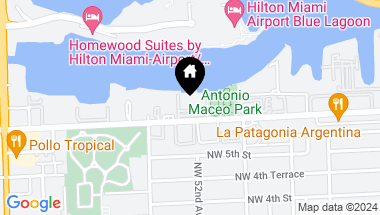 Map of 5201 NW 7th St # 402, Miami FL, 33126