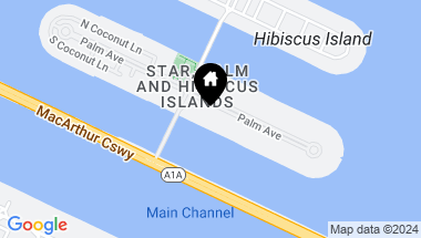 Map of 130 Palm Ave, Miami Beach FL, 33139
