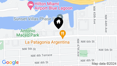 Map of 4845 NW 7th St # 5 Unit: 208-5, Miami FL, 33126