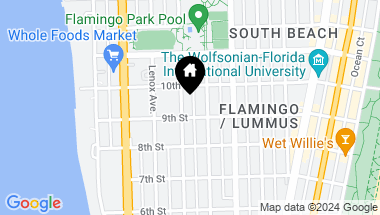 Map of 919 Michigan Ave # 1, Miami Beach FL, 33139