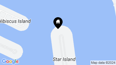 Map of 46 Star Island Dr, Miami Beach FL, 33139