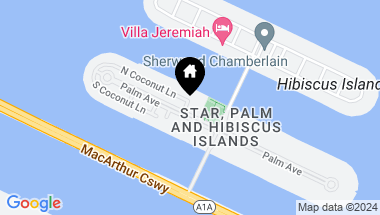 Map of 199 Palm Ave, Miami Beach FL, 33139