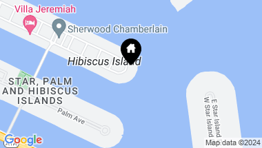 Map of 2 S Hibiscus Dr, Miami Beach FL, 33139