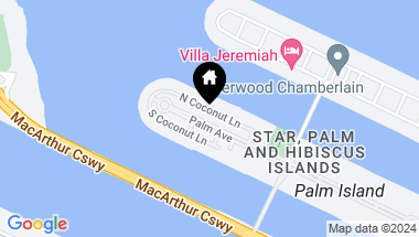 Map of 247 Palm Ave, Miami Beach FL, 33139